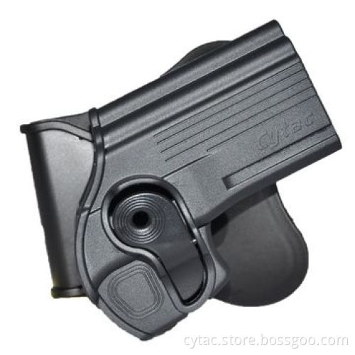Gun holsters for Taurus 24/7, designed with release button, soft silicone paddle